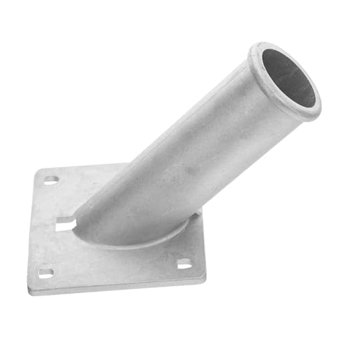 ibasenice Aluminium Fahnenmast Halterung Flaggenhalter Outdoor Wetterfest Wandmontage ibasenice Aluminium Fahnenmast Halterung Flaggenhalter Outdoor Wetterfest Wandmontage von ibasenice