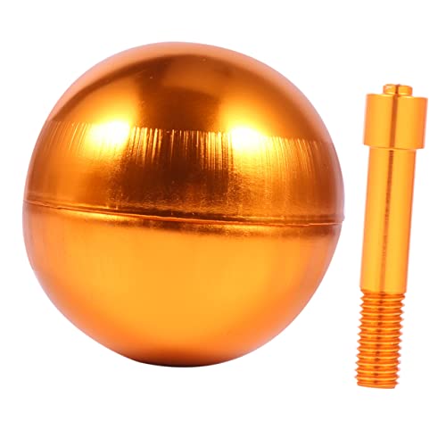 ibasenice Aluminium Fahnenmast Kugel Gold Eloxiert Langlebige Aluminiumlegierung Wetterfest Kompatibel mit Standard Fahnenmasten Dekorativ und Rostfrei ibasenice Aluminium Fahnenmast Kugel Gold Eloxiert Langlebige Aluminiumlegierung Wetterfest Kompatibel mit Standard Fahnenmasten Dekorativ und Rostfrei von ibasenice