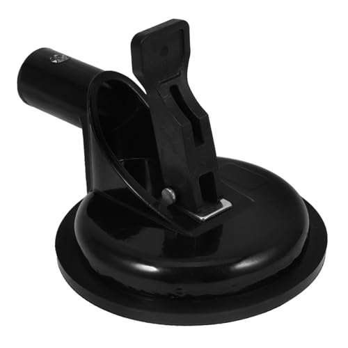 ibasenice Aluminium Saugnapf Fahnenmasthalter Fahnenmast Halterung Auto Saugnapf Flaggenhalter Wetterfest Robust für Fahrzeug und Dekoration von ibasenice