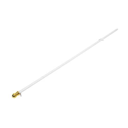 ibasenice Aluminiumlegierung Fahnenmast Teilig Garten Flaggenstab Rostfrei Abnehmbar Wetterfest für Außenbereich Vielseitig für Garten Balkon Dekoration ibasenice Aluminiumlegierung Fahnenmast Teilig Garten Flaggenstab Rostfrei Abnehmbar Wetterfest für Außenbereich Vielseitig für Garten Balkon Dekoration von ibasenice