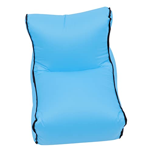 ibasenice Aufblasbarer Sofasitz Tragbares Camping Flocking Lazy Sofa Für Aufblasartikel Air Lounger Sofa Aufblasbare Stühle Aufblasbarer Lounge Sessel Einlagiges Aviation Fallschirm von ibasenice