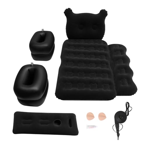 ibasenice Aufblasbares Auto Luftbett Material Komfortables Tragbares SUV Reisebett Faltbare Camping Luftmatratze mit Schneller Aufblasfunktion und Rutschfester Oberfläche ibasenice Aufblasbares Auto Luftbett Material Komfortables Tragbares SUV Reisebett Faltbare Camping Luftmatratze mit Schneller Aufblasfunktion und Rutschfester Oberfläche von ibasenice