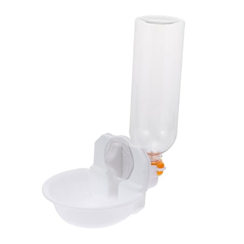 ibasenice Automatischer Haustier Wasserspender Abnehmbarer Trinknapf Langlebig und Einfach zu Reinigen Geeignet für Hunde Katzen und Tauben zum Befestigen im Käfig Innen und Außen Weiß ibasenice Automatischer Haustier Wasserspender Abnehmbarer Trinknapf Langlebig und Einfach zu Reinigen Geeignet für Hunde Katzen und Tauben zum Befestigen im Käfig Innen und Außen Weiß von ibasenice