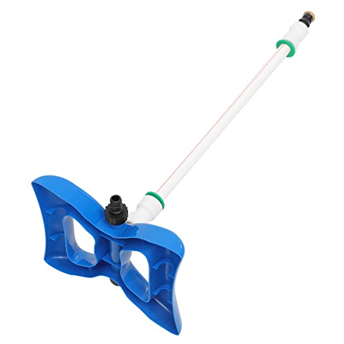 ibasenice Automatischer Rotationssprinkler mit Teleskop Basis für Gartenbewässerung für Rasenflächen Robust und Langlebig Gleichmäßige Wasserverteilung von ibasenice