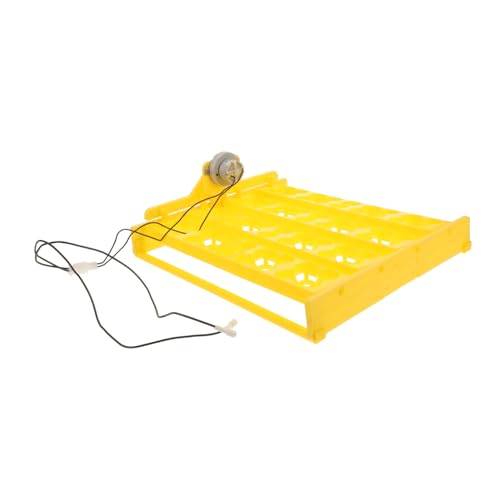 ibasenice Automatisches Ei Wendetablett Multifunktional für Brutautomaten Stabile Konstruktion Wiederverwendbar Kompatibel mit Digitalen Brutkästen Verbessert Schlupfrate für Geflügel und von ibasenice