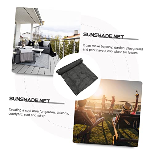ibasenice Balkon Sichtschutznetz Uv Schutz Langlebig und Wetterfest für Terrasse Garten und Poolbereiche Outdoor Sonnenschutznetz für Privatsphäre und von ibasenice