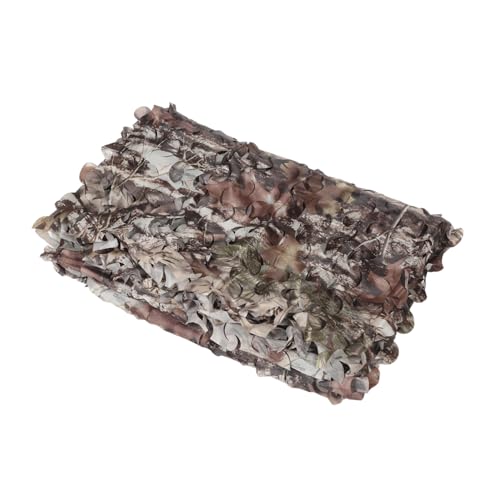 ibasenice Bionic Sonnenschutznetz Outdoor Schatten Camp Netz Tarnnetz Outdoor Garten Sichtschutz Jagdzubehör Zaun Sichtschutz Jagdabdeckung Gartenzaunnetz Gartennetz Polyester von ibasenice