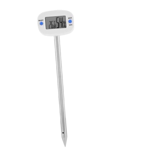 ibasenice Bodenfeuchtemesser und Thermometer Mini Sonde für Präzise Temperatur und Feuchtigkeitsmessung für Gartenpflanzen und Landwirtschaft ibasenice Bodenfeuchtemesser und Thermometer Mini Sonde für Präzise Temperatur und Feuchtigkeitsmessung für Gartenpflanzen und Landwirtschaft von ibasenice