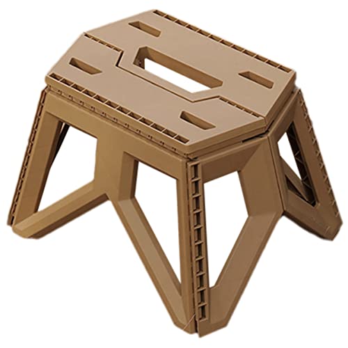 ibasenice Campinghocker Tragbarer Klapphocker für Kinder Faltbarer Outdoor Hocker PP Material Robuster Angelhocker für Draußen Praktischer Campingstuhl für Reise und von ibasenice