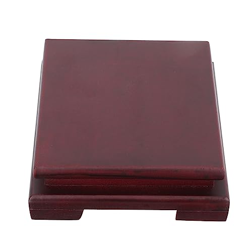 ibasenice Deko Blumentopf Untersetzer Quadratisch Robuste Rote Basis Vielseitiger Halter für Blumentöpfe Buddha Figuren Mini Aquarien und Wohnaccessoires Langlebig Formstabil Farblich ibasenice Deko Blumentopf Untersetzer Quadratisch Robuste Rote Basis Vielseitiger Halter für Blumentöpfe Buddha Figuren Mini Aquarien und Wohnaccessoires Langlebig Formstabil Farblich von ibasenice