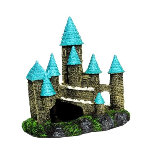 ibasenice Dekoratives Aquarium Schloss Ornament aus Harz Leichtes Fischbecken Accessoire Kompakte Aquarien Dekoration Lebensechtes Castle Design Geeignet für Aquarien Zubehör und Fischbecken ibasenice Dekoratives Aquarium Schloss Ornament aus Harz Leichtes Fischbecken Accessoire Kompakte Aquarien Dekoration Lebensechtes Castle Design Geeignet für Aquarien Zubehör und Fischbecken von ibasenice