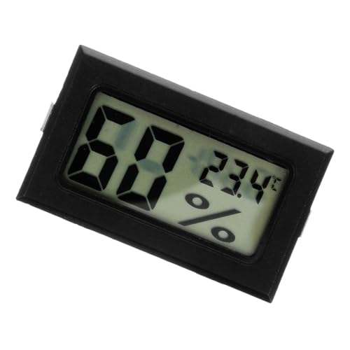 ibasenice Digitales Mini Hygrometer Thermometer Innen Präzises Temperatur Luftfeuchtigkeitsmessgerät mit Klarem Display Leicht und für Zuhause und Büro Geeignet ibasenice Digitales Mini Hygrometer Thermometer Innen Präzises Temperatur Luftfeuchtigkeitsmessgerät mit Klarem Display Leicht und für Zuhause und Büro Geeignet von ibasenice
