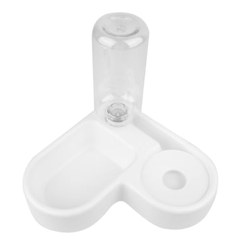 ibasenice Doppelschüssler Futterstation mit Automatischem Wasserspender rutschfeste Ecknapf aus Dickem Kunststoff für Katzen und Hunde Umweltfreundlich und Futter und Trinksystem ibasenice Doppelschüssler Futterstation mit Automatischem Wasserspender rutschfeste Ecknapf aus Dickem Kunststoff für Katzen und Hunde Umweltfreundlich und Futter und Trinksystem von ibasenice