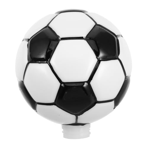 ibasenice Ersatz Lampenschirm Fußballform Kunststoff Outdoor Solarleuchten Abdeckung Werkzeugfreier Aufbau Passend Dekorativer Fußball Lampenschirm für Garten Terrasse von ibasenice