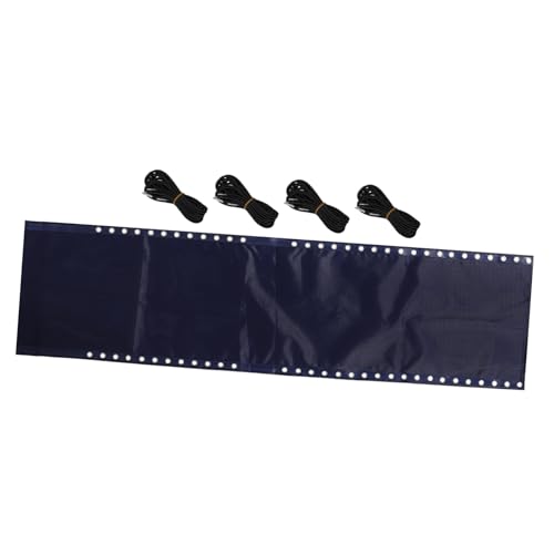 ibasenice Ersatzbezug für Klapp Liegestuhl Atmungsaktivem Gewebe Strapazierfähiger Outdoor Lounge Chair Stoffbezug Teiliges mit Kordel Passend für Relaxstühle von ibasenice