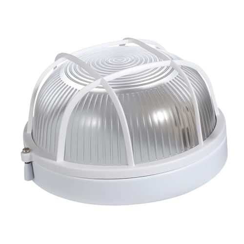 ibasenice Explosionsgeschützte Sauna Deckenleuchte aus Dickem Mattglas und Robustem Druckguss-Aluminium Hitzebeständig und Langlebig für Dampfbad und Sauna Räume Zubehör von ibasenice