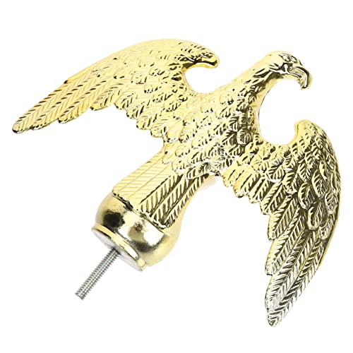 ibasenice Fahnenmast Adler Ornament Dekorative Fahnenspitze für Gartenflaggen Topper Langlebigem Material zu Installieren und Vielseitig Einsetzbar von ibasenice