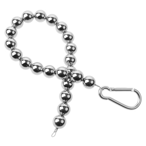 ibasenice Fahnenmast Beaded Retainer Ring für Windschutz Robustes Flaggenhalter Zubehör Stabile Befestigung für Garten und Außenflaggen Silberfarben von ibasenice