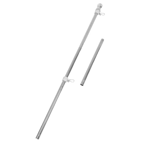 ibasenice Fahnenmast Wandmontage Rostfrei Drehbar für Garten Balkon Terrasse Dekorativer Flaggenhalter ibasenice Fahnenmast Wandmontage Rostfrei Drehbar für Garten Balkon Terrasse Dekorativer Flaggenhalter von ibasenice