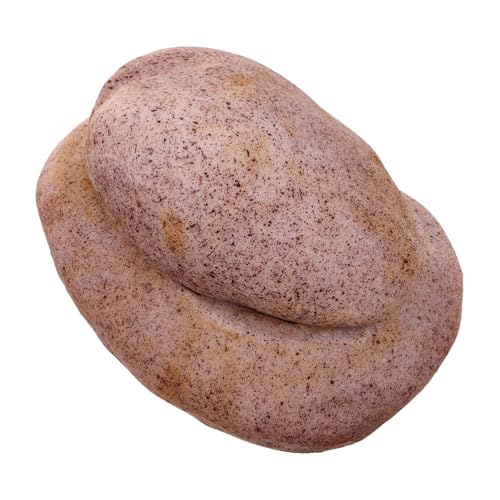 ibasenice Fake Stone Schlüsselversteck Wetterfester Schlüsselhalter Resin mit Realistischer Steinoptik für Garten und Außenbereich Schützt Ihre Schlüssel Sicher und von ibasenice