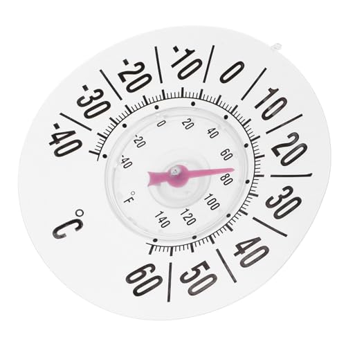 ibasenice Fenster thermometer mit Klarer Anzeige und Saugnapf Analoges Temperaturmessgerät für Haus und Garten Präzises Raum Außenthermometer Einfach Ablesbar für Babyzimmer und Gewächshaus ibasenice Fenster thermometer mit Klarer Anzeige und Saugnapf Analoges Temperaturmessgerät für Haus und Garten Präzises Raum Außenthermometer Einfach Ablesbar für Babyzimmer und Gewächshaus von ibasenice