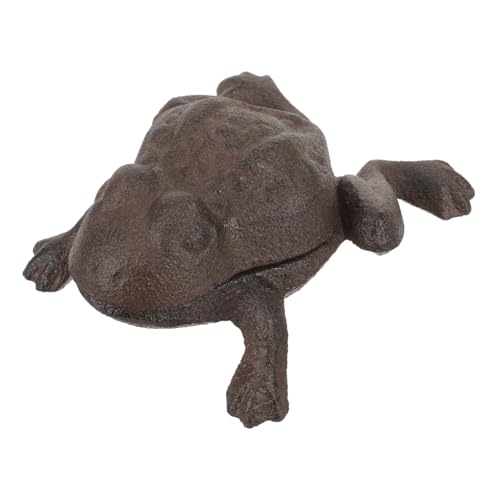 ibasenice Froschförmige Schlüsselbox Versteckter Schlüsselhalter für Garten Wetterfest Langlebig für Sichere Aufbewahrung von Schlüsseln und Kleinen Gegenständen von ibasenice