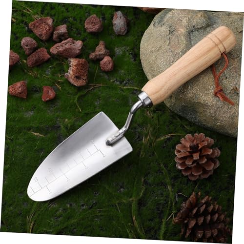 ibasenice Gartenschaufel mit Holzgriff Spitze Handspaten mit Präziser Rostfrei Ergonomisch für Gartenarbeit und Genaues Ausheben von Erde ibasenice Gartenschaufel mit Holzgriff Spitze Handspaten mit Präziser Rostfrei Ergonomisch für Gartenarbeit und Genaues Ausheben von Erde von ibasenice