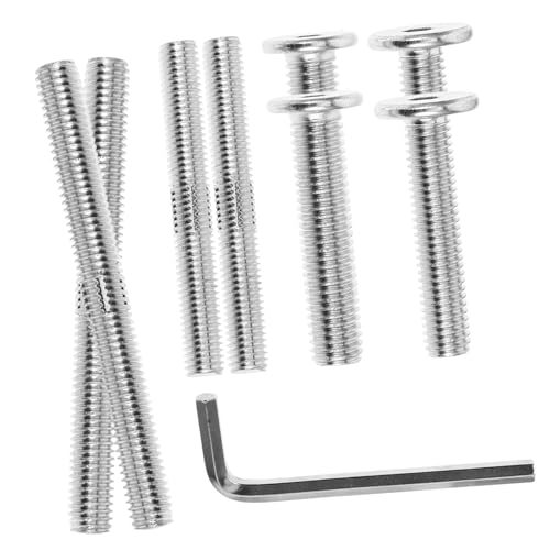 ibasenice Gewindebolzen Doppelend Schrauben mit Innensechskant Schlüssel Vollgewinde Befestigungselemente für Katzenkratzbaum Ersatzteile Langlebig und Präzise Gefertigt ibasenice Gewindebolzen Doppelend Schrauben mit Innensechskant Schlüssel Vollgewinde Befestigungselemente für Katzenkratzbaum Ersatzteile Langlebig und Präzise Gefertigt von ibasenice