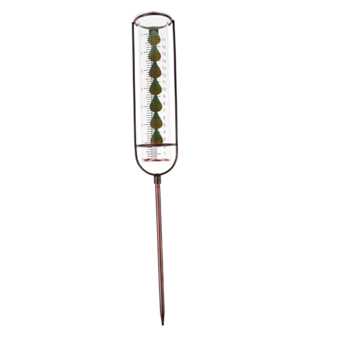 ibasenice Glas regenmesser Ersatzrohr mit Messskala Langlebiges Stabiles Messrohr für Garten und Außenbereich Stilvolles Grünes Farbverlauf Design Präzise Niederschlagsmessung für ibasenice Glas regenmesser Ersatzrohr mit Messskala Langlebiges Stabiles Messrohr für Garten und Außenbereich Stilvolles Grünes Farbverlauf Design Präzise Niederschlagsmessung für von ibasenice