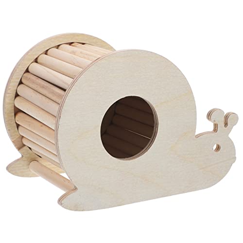 ibasenice Hamsterversteck Aus Holz Haustier-holzhaus Leiter Kletterspielzeug Sichere Lustige Übung Für Haustiere von ibasenice