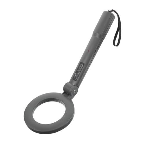 ibasenice Handgeführter Metalldetektor mit LED Licht und Vibrationsalarm Hochsensibler Pinpointer für Erwachsene und Ergonomisches Design für Schatzsuche Sicherheits und Archäologieeinsatz von ibasenice