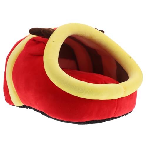 ibasenice Haustierbett Sommerhamsternest Eichhörnchen Nest Hamster-hängemattenhaus Versteck Im Hamsterbett Hamsterschlafbetten Mini-Hamster-baumwollnest Hamsternest Warm Frettchen Bett Stoff ibasenice Haustierbett Sommerhamsternest Eichhörnchen Nest Hamster-hängemattenhaus Versteck Im Hamsterbett Hamsterschlafbetten Mini-Hamster-baumwollnest Hamsternest Warm Frettchen Bett Stoff von ibasenice