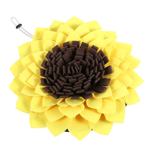 ibasenice Hundeschnüffelmatte Slow Feeder Futtermatte aus Langlebig Interaktives Suchspielzeug für Hunde und Katzen Fördert Langsames Fressen Stress und Unterstützt Training zu Hause von ibasenice