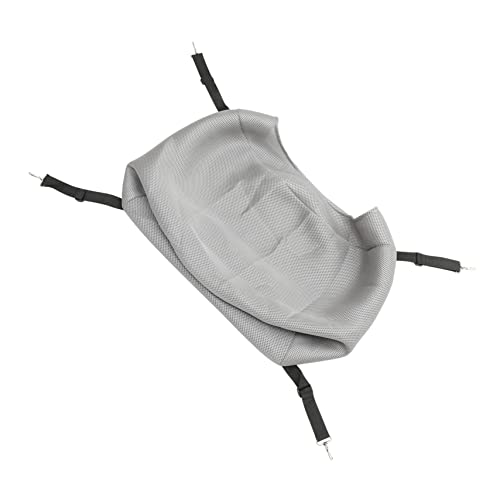 ibasenice Katze Hängematte Gewebte Bett für selbst drinnen pet Bed katzenhängematte Haustierkäfighängematte cat cave cat Bed Kätzchen Nest kleines Haustier-Hängest Dickes Sandwich-Netz Grey von ibasenice