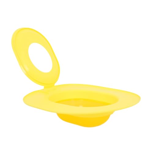 ibasenice Katzen toiletten trainingsset Wiederverwendbar mit Saugnäpfen Rutschfester Toilettentrainer für Katzen und Kätzchen Schnelles Training für Saubere Katzenfreie Katzentoilette von ibasenice