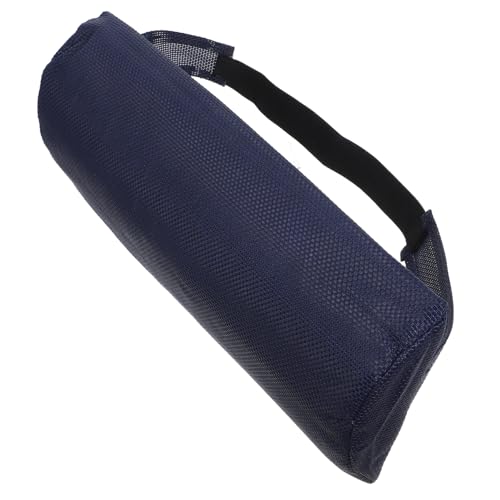 ibasenice Faltbare Strandstuhl Kopfstütze Ergonomisches Nackenkissen Bequeme Liegestuhl Polsterung Blau Zubehör Für Garten Und Camping von ibasenice