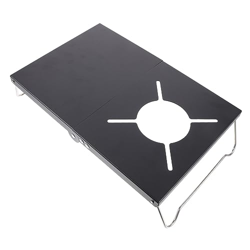 ibasenice Klapptisch Grill Campingtisch und Stühle Campingzubehör Kleiner Tisch im Freien Terrasse Camping tragbarer Tisch klappbarer Tabletttisch Campingversorgung Rostfreier Stahl Schwarz ibasenice Klapptisch Grill Campingtisch und Stühle Campingzubehör Kleiner Tisch im Freien Terrasse Camping tragbarer Tisch klappbarer Tabletttisch Campingversorgung Rostfreier Stahl Schwarz von ibasenice