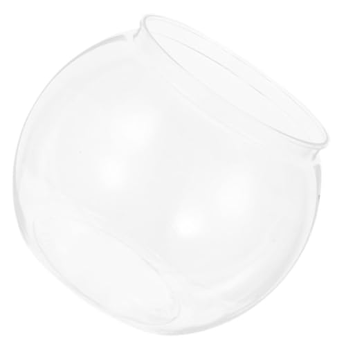 ibasenice Kleines Transparentes Kunststoff Aquarium Runder Bruchsicherer Desktop Fischtank für Goldfische und Schildkröten Stilvolle Dekoration für Büro und Zuhause ibasenice Kleines Transparentes Kunststoff Aquarium Runder Bruchsicherer Desktop Fischtank für Goldfische und Schildkröten Stilvolle Dekoration für Büro und Zuhause von ibasenice
