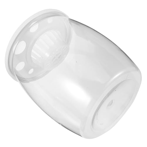 ibasenice Kleines Transparentes Plastik Goldfischbecken Stabiles Aufzuchtbecken für Fische Dekorativer Desktop Aquarium Behälter Langlebiger Fischzuchtkasten für Zuhause und Büro ibasenice Kleines Transparentes Plastik Goldfischbecken Stabiles Aufzuchtbecken für Fische Dekorativer Desktop Aquarium Behälter Langlebiger Fischzuchtkasten für Zuhause und Büro von ibasenice