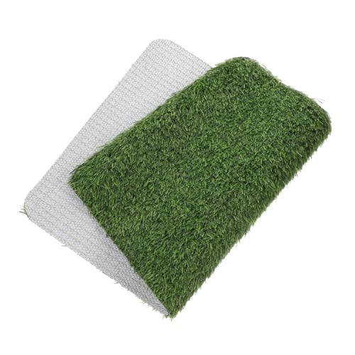 ibasenice Künstliche Gras Fußmatte für Außenbereich rutschfeste Türmatte Vielseitig Einsetzbar als Eingangsbereich Garten oder Haustiermatte Einfach Zuschneidbar für Gestaltung von ibasenice