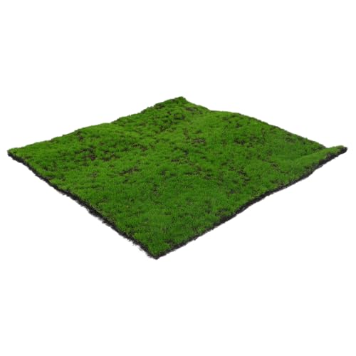 ibasenice Künstliche Grasmatte Dekorative Fake Moos Matte für Mikrolandschaften Garten Deko Festliche Anlässe Realistische Pflanzenoptik für Ihre Wohnräume von ibasenice