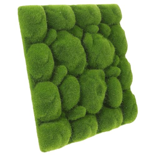 ibasenice Künstliches Moos Wandpaneel Dekorative Wandgestaltung für Zuhause Büro und Veranstaltungen für DIY Projekte Bringt die Natur Innere Lebendige Grüne Farben für Hochzeiten und von ibasenice