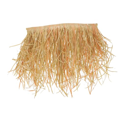 ibasenice Künstliches Strohdach Dekorative Lebensechte Dachziegel für Garten Wetterfestes Pflegeleichtes Vielseitiges Strohdach für Terrasse Pavillon Bauernhaus Stil Saisonale ibasenice Künstliches Strohdach Dekorative Lebensechte Dachziegel für Garten Wetterfestes Pflegeleichtes Vielseitiges Strohdach für Terrasse Pavillon Bauernhaus Stil Saisonale von ibasenice