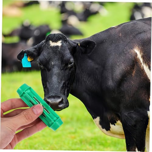 ibasenice Kuhmagen Magnet Rinder magnet Rostfrei Langlebig Robust für Mittlere und Große Rinder zur Eisenaufnahme im Pansen für Gesunde Viehhaltung und Effiziente Farmversorgung von ibasenice