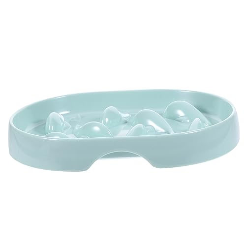 ibasenice Langsame Katze mit Rutschfestem Design Großes Fassungsvermögen Muster zur Futterverzögerung Überwurf Futterschale für Gesunde Geeignet für Katzen Aller ibasenice Langsame Katze mit Rutschfestem Design Großes Fassungsvermögen Muster zur Futterverzögerung Überwurf Futterschale für Gesunde Geeignet für Katzen Aller von ibasenice