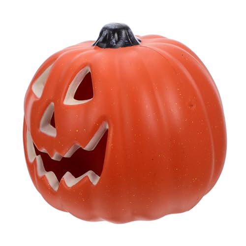ibasenice Leuchtende Halloween Kürbislampe aus Pe-Kunststoff Tragbare Jack-o-Lantern Deko mit Led-licht Batteriebetrieben ohne Batterien Wetterfest für Innen Außenbereich ibasenice Leuchtende Halloween Kürbislampe aus Pe-Kunststoff Tragbare Jack-o-Lantern Deko mit Led-licht Batteriebetrieben ohne Batterien Wetterfest für Innen Außenbereich von ibasenice