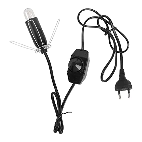 ibasenice Licht E14 15W Glühfaden Glühbirne und Dimmlichtschalter Kabel für Salzlampe mit- Stecker von ibasenice
