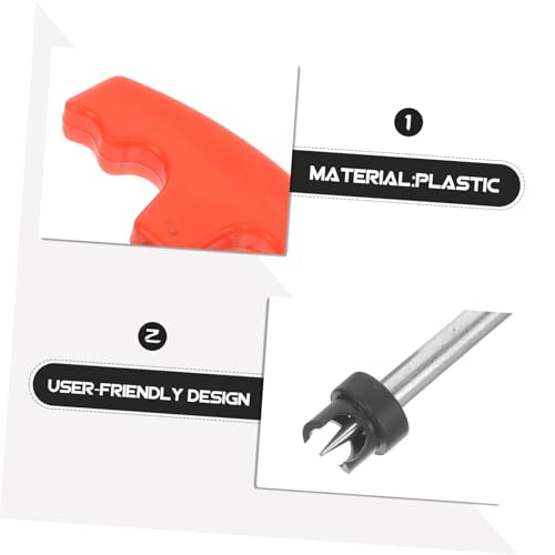 ibasenice Lochstanzer Bewässerungssysteme Tropfrohr Lochstanzer Vielseitiges Gartenwerkzeug für Effiziente Tropfbewässerung Kompatibel mit PE Rohren Robust und Einfach zu Bedienen von ibasenice