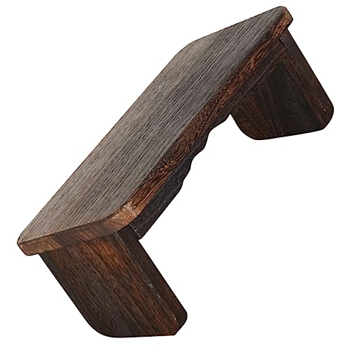 ibasenice Meditationsbank Kniekissen Kniender Sitzhocker Kniestuhl Kniender Hocker Sitzen Erwachsene Tragbar Falten Ergonomisch Drinnen Faltbar Hocker Klappbar Hölzern Kaffee von ibasenice