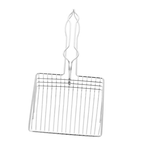 ibasenice Metall Katzenstreuschaufel Sieb Tiefe Schaufel Ergonomischer Griff Langlebig Schnelle Katzenstreu für Katzenbesitzer ibasenice Metall Katzenstreuschaufel Sieb Tiefe Schaufel Ergonomischer Griff Langlebig Schnelle Katzenstreu für Katzenbesitzer von ibasenice